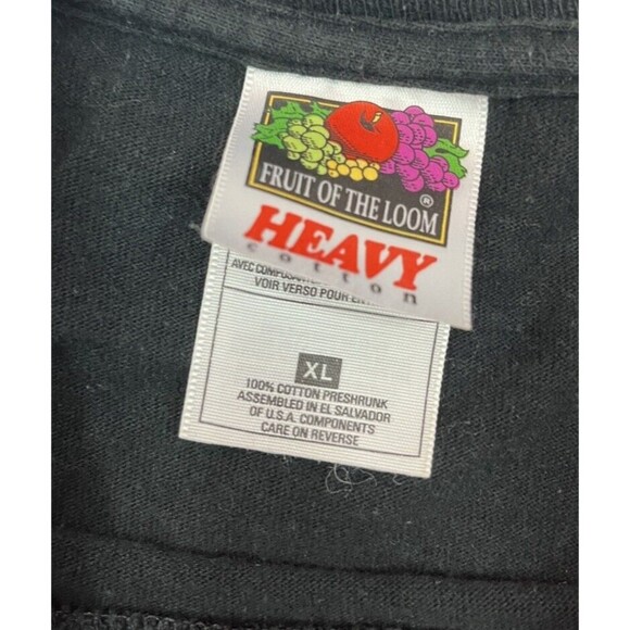 Vintage 90s FTL Stubborn German Tee T-shirt Size XL Black Oktoberfest - Picture 3 of 4